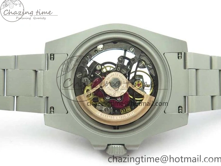 0522 Submariner 116610 Andrea Pirlo Sandblasted ROF Best Edition Carbon Bezel on Skeleton DIal SA TimelessDesign 2789
